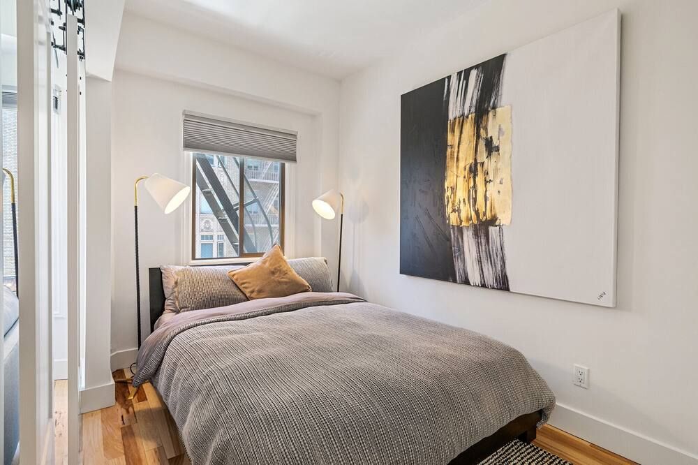 Furnished Modern Rental Nob Hill Fidi: Studio/1ba Unit 7 - سان فرانسسكو - غرفة نوم