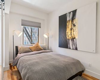 Furnished Modern Rental Nob Hill Fidi: Studio/1ba Unit 7 - سان فرانسسكو - غرفة نوم