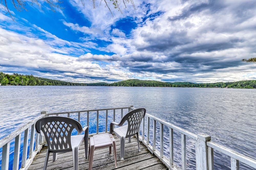 Lakefront Cottage with Screened Gazebo, Dock, and Two Acres of Space - Chestertown - Балкон