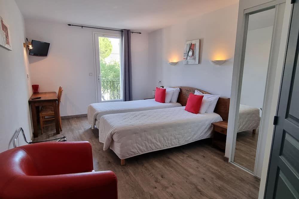 Hôtel Le Pradet - Vacqueyras - Schlafzimmer
