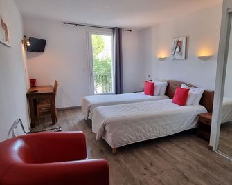 Hôtel Le Pradet - Vacqueyras - Schlafzimmer