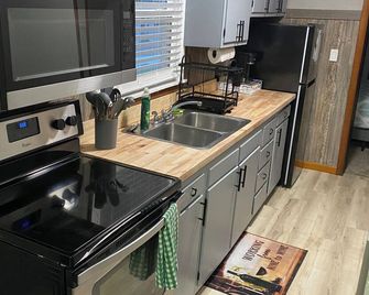 Quaint Cozy 1-bedroom apartment in pleasant Geneva with AC, WiFi - Geneva - Cocina