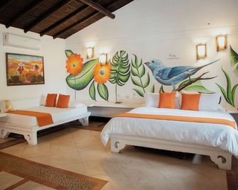 Hotel Portón del Sol - Santa Fe de Antioquia - Ložnice