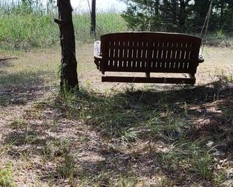 Bunkhouse Cabin @ Rock'n O Ranch - Antlers - Innenhof