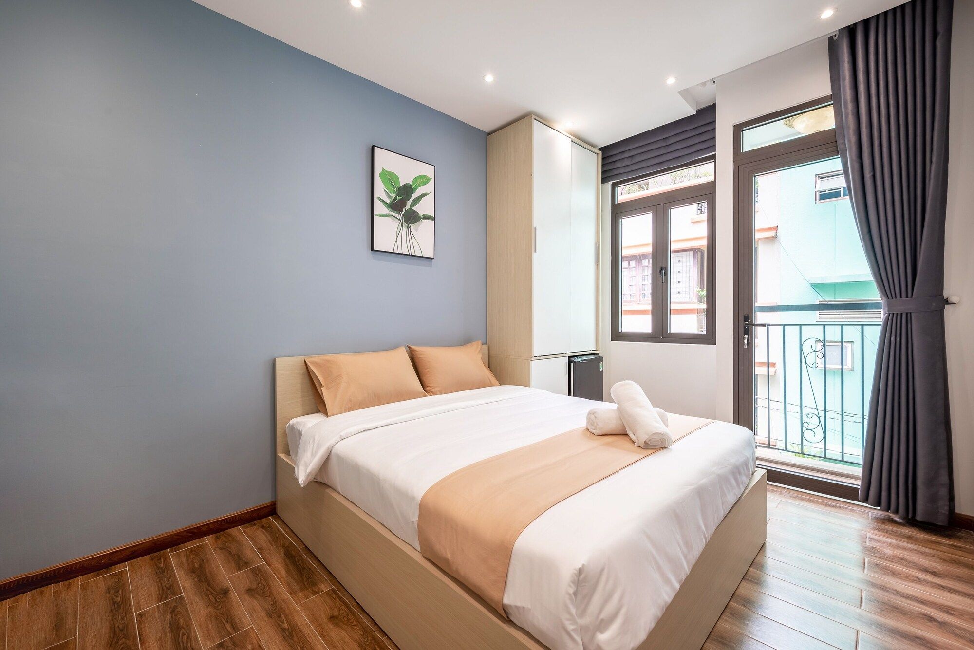 Cozrum Homes - Winter Corner - הו צ'י מין סיטי - חדר שינה