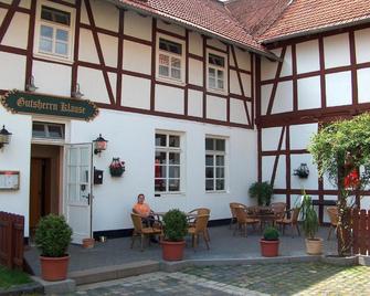 Landhotel Gutsherrn-Klause - Rotenburg an der Fulda - Terasa