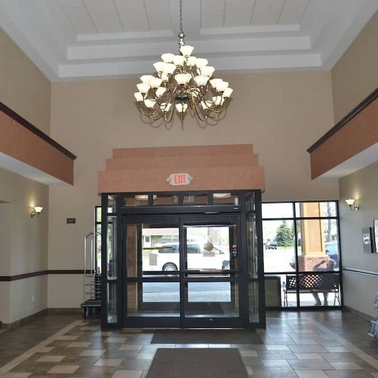 Lobby view of Quality Inn Near Walden Galleria Mall