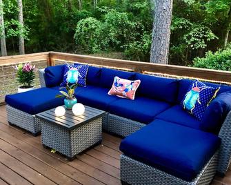 Lake Hartwell Lake House Cabin Deep Water Downtown Hartwell Lavonia Clemson - Hartwell - Balkon
