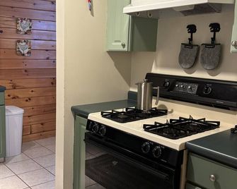 Allen Falls Private Woodland Cabin on 30 acres - Potsdam - Cocina