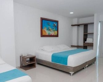 Hotel Aguamarina - Santa Marta - Bedroom