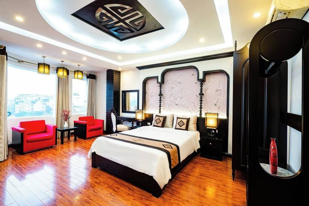 Wild Lotus Hotel Apartment 2 - האנוי - חדר שינה