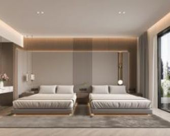 Zihai Yuanxiang Hotel - Mianyang - Bedroom