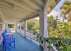St Croix Home W/ Caribbean Views - 1 Mile To Beach - Kingshill - Balcony