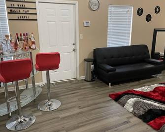 One bedroom fully furnished with a game room, entertainment room. - Snellville - Living room
