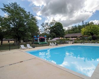 Mobilhome Le Chataignier - Saint-Pompont - Piscina