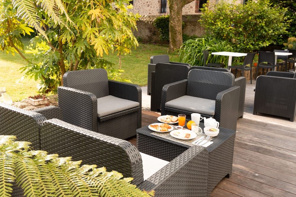 Hôtel Spa De La Citadelle Lorient - Port-Louis - Patio