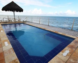 Apartment 02 side / sea view, ground floor, 1 suite and 1 bedroom. Solar Maradentro - Paulista - Pool