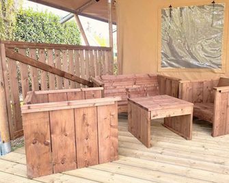 Vakantiepark Klein Strand - Glamping 4p - Jabbeke - Terasa