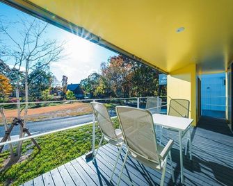 Room without meals Scandinavian design villa Ho / Gujo Gifu - 郡上 - 陽台