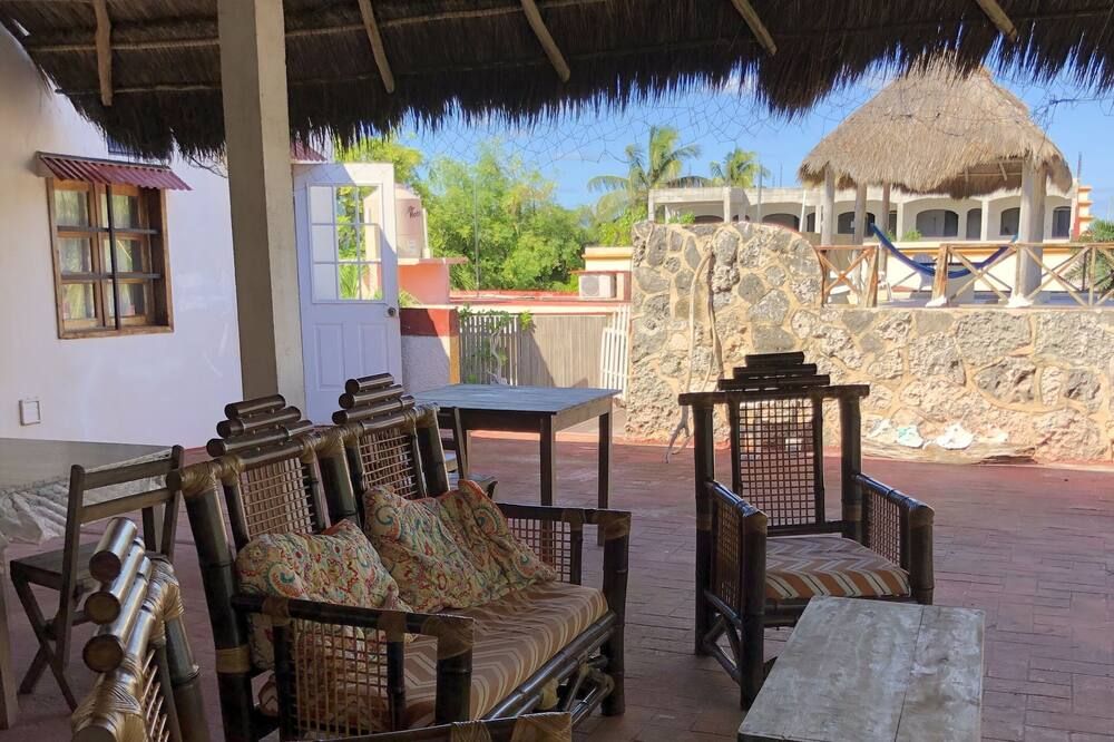 Xcalak Caribe Lodge - Xcalak - Patio