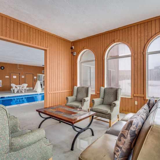 Living room view of Quality Inn