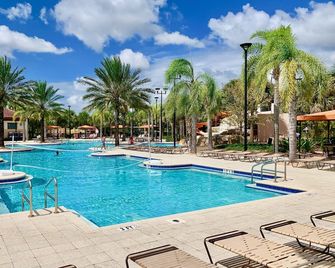 Luxury 5Bd w Jacuzzi Pool Near Disney 5528 - Davenport - Zwembad