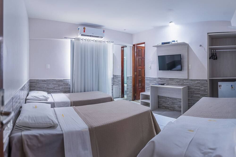 Hotel Costa do Atlantico - ז'ואאו פסואה - חדר שינה