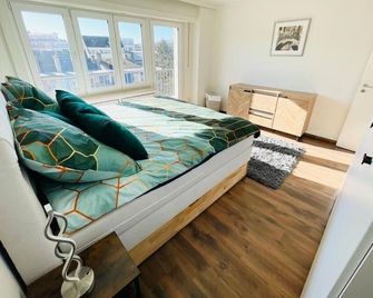 Penthouse in Center - Parking&Terrace - Luxembourg - Bedroom