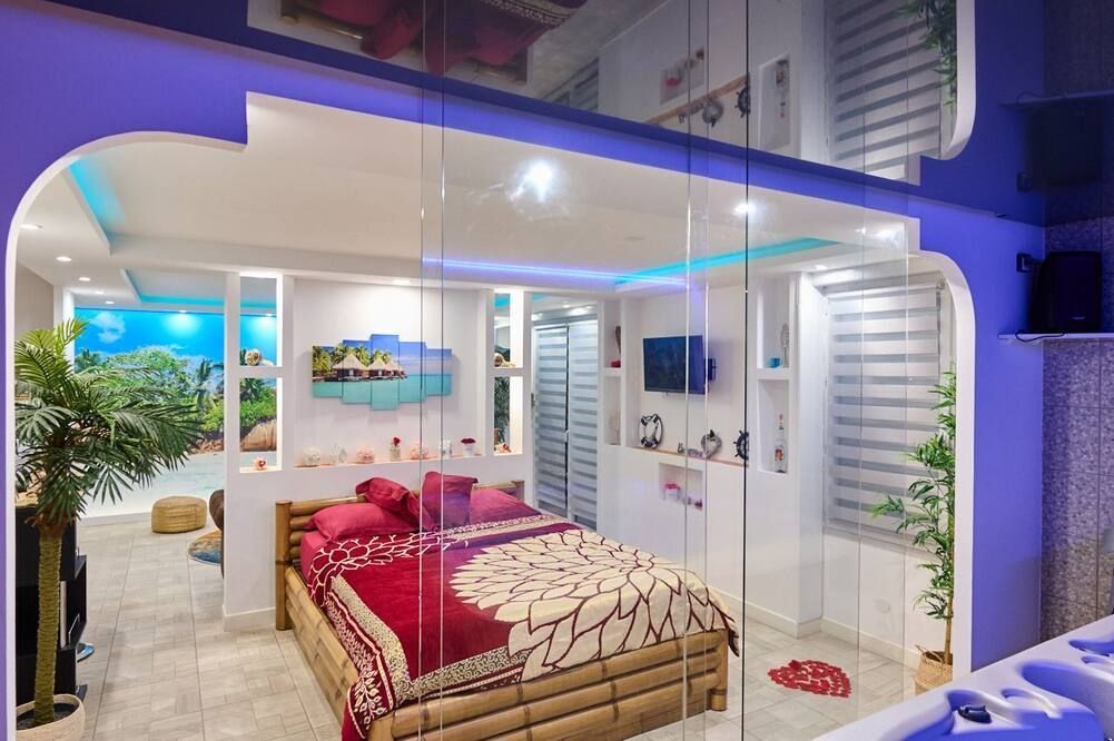 Sablotin Spa (Loft) - تولوز - غرفة نوم