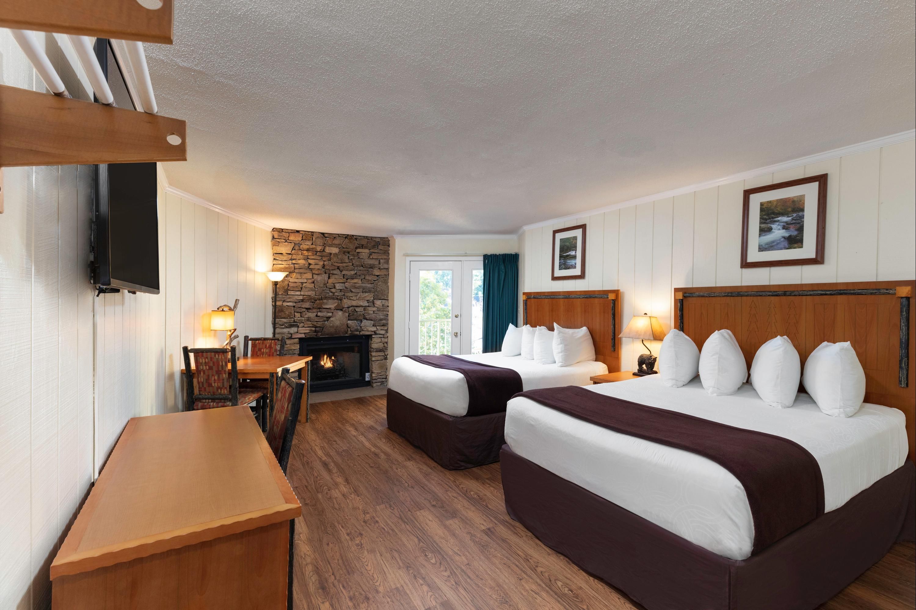 River Terrace Resort & Convention Center - גאטלינברג - חדר שינה