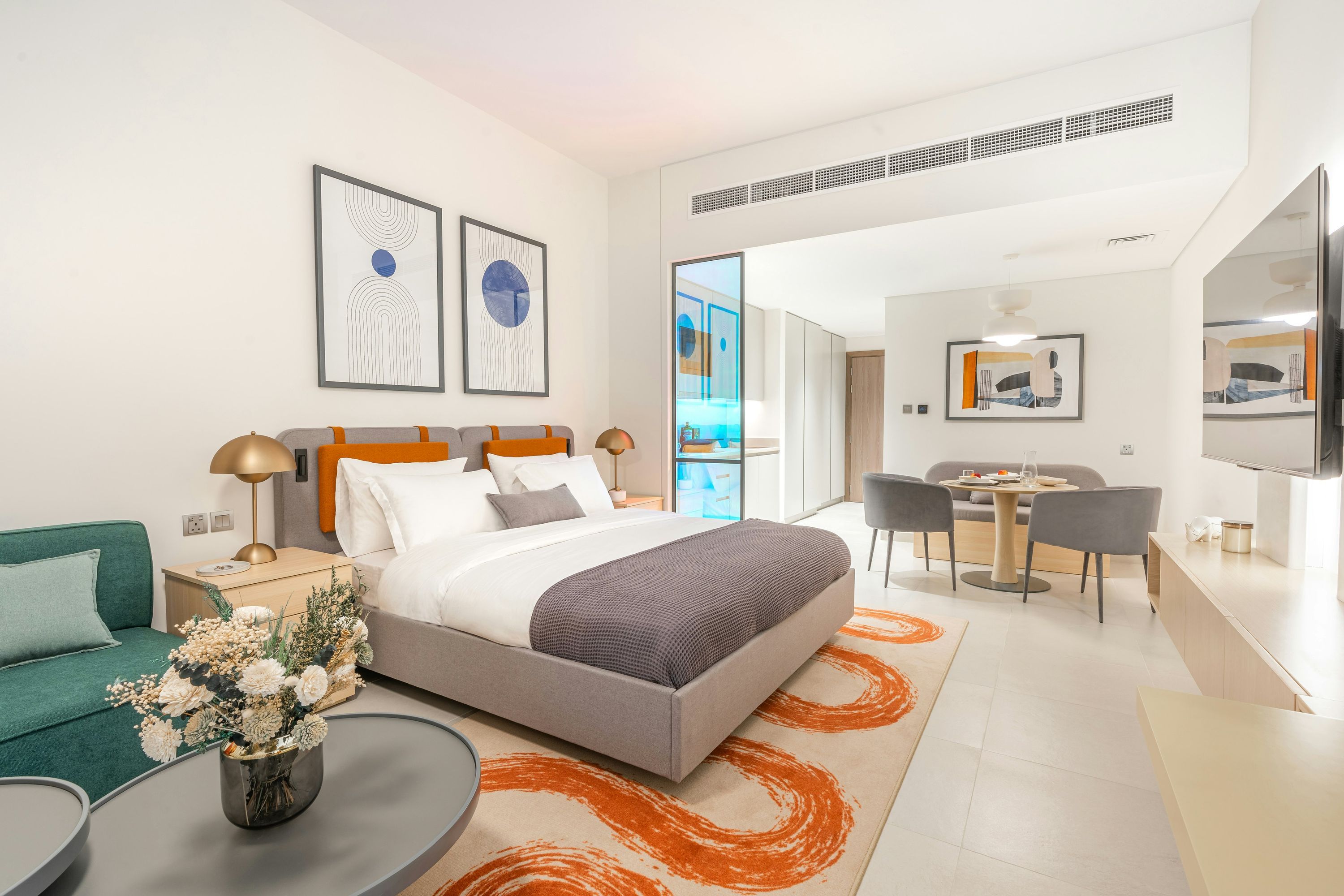 Bloom Arjaan by Rotana - אבו דאבי - חדר שינה