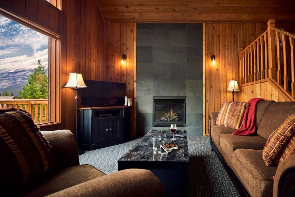 بانف جيت ماونتن ريزورت - Dead Man's Flats - غرفة معيشة