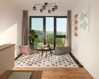 Backsteinquartier Rugen - Putbus - Вітальня