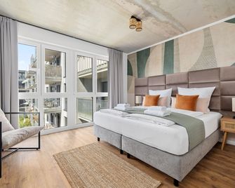 Svyvo Cologne - Serviced Apartments Ehrenfeld - קלן - חדר שינה