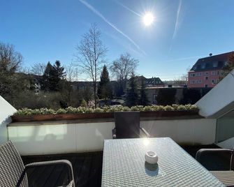 Designer award-winning loft on 228 sqm, loggia + sauna. Essen+Düsseldorf Trade Fair - Essen - Balcony