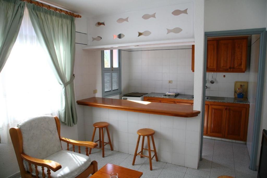 Apartamentos San Sebastián - סן סבסטיאן דה לה גומרה - מטבח