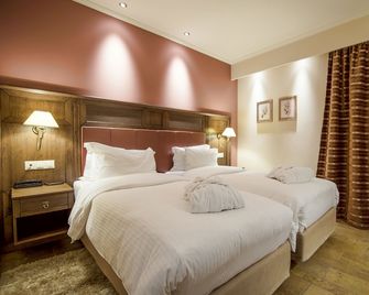 Selestina Boutique Hotel - Karpenísi - Slaapkamer