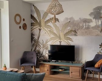 Large, cosy apartment 40 m from the sea - Bray-Dunes - Salon