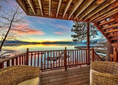 Lx20 lake tahoe private beach lakefront - Glenbrook - Balcony