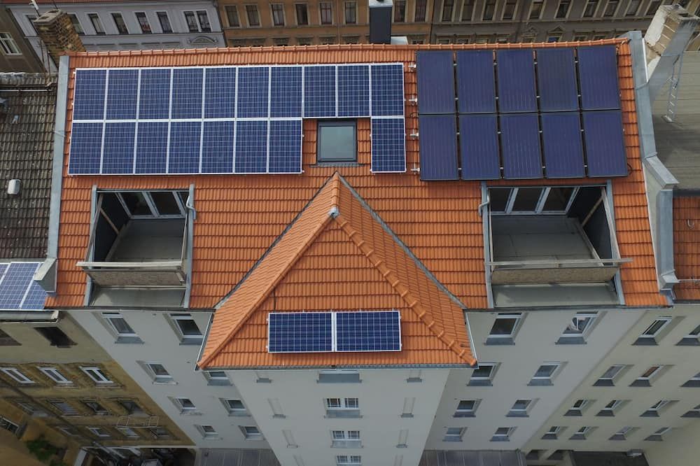 Space Hotel im Campus der JvP Schule - לייפציג - בניין