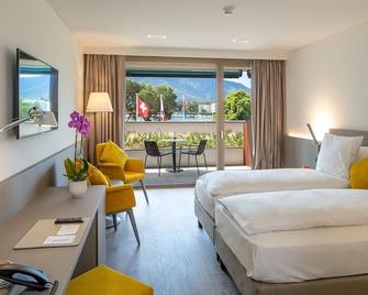 Hotel Lago Maggiore - Welcome! - Locarno - Schlafzimmer