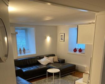 Kjellerleilighet - nært Haukeland sykehus. - Bergen - Sala de estar