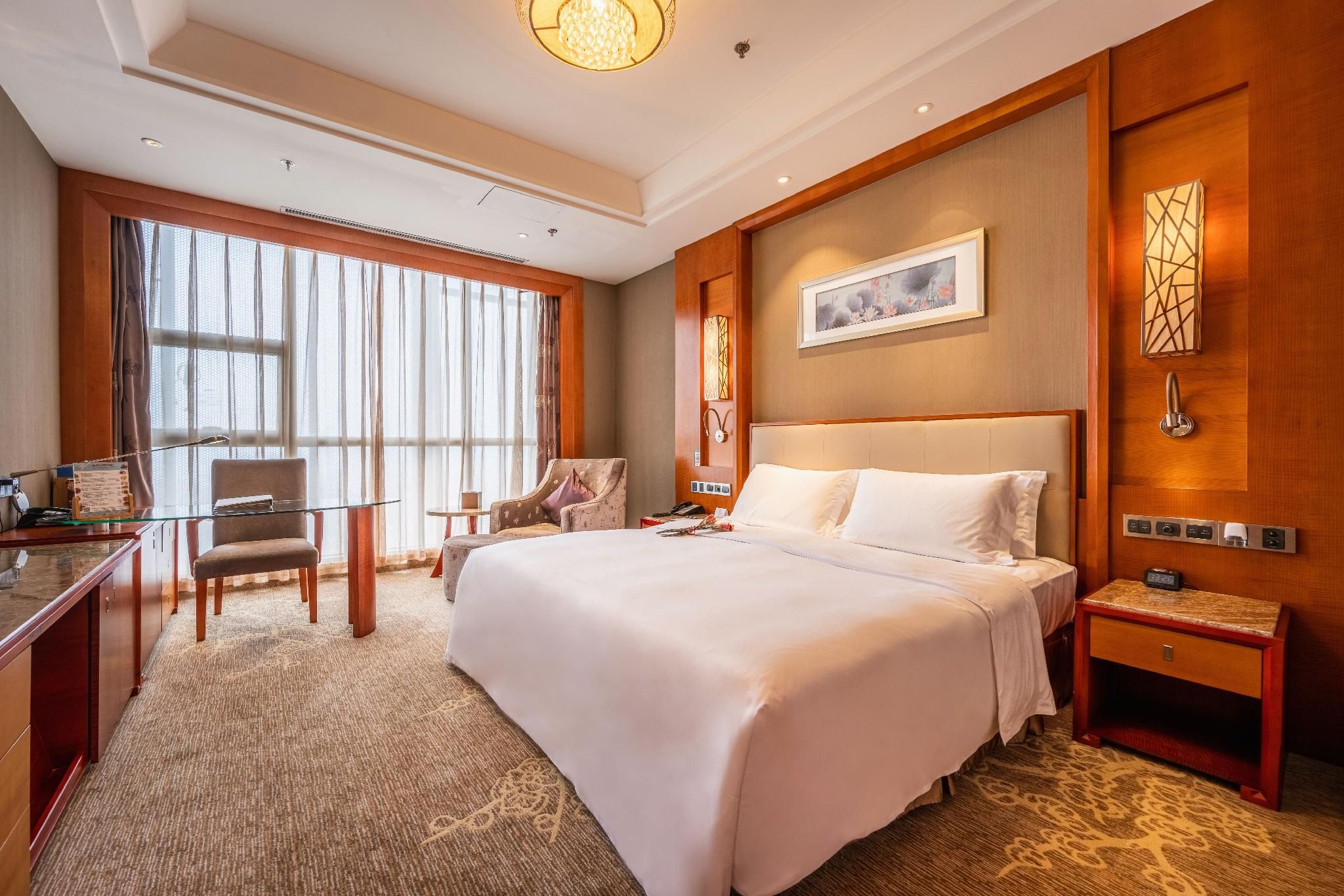 Empark Grand Hotel Anhui - خفى - غرفة نوم