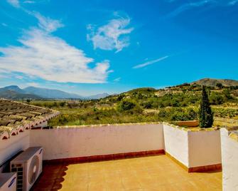 Quicano - magnificent views and private pool in Lliber - Lliber - Balcón