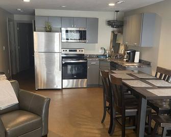 Park and walk! Two BR two bath apartment close to everything. - Arnolds Park - Kitchen