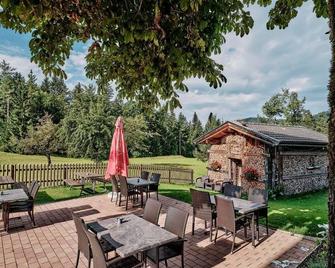 Double room, shower, WC, standard, from 4 nights half board - Berggasthof Bärnstatt - Scheffau am Wilden Kaiser - Patio