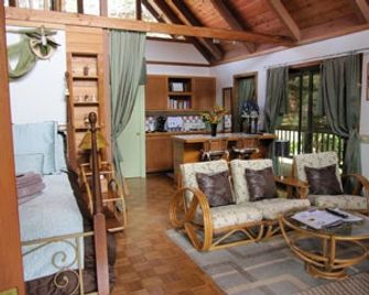 Lotus Garden Cottages - Volcano - Sovrum