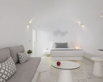 White Concept Caves - Thera - Phòng khách