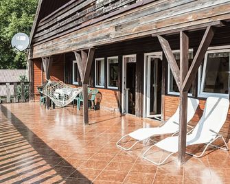 Holiday Home in Kashubia Near Upside Dow - Szymbark - Patio