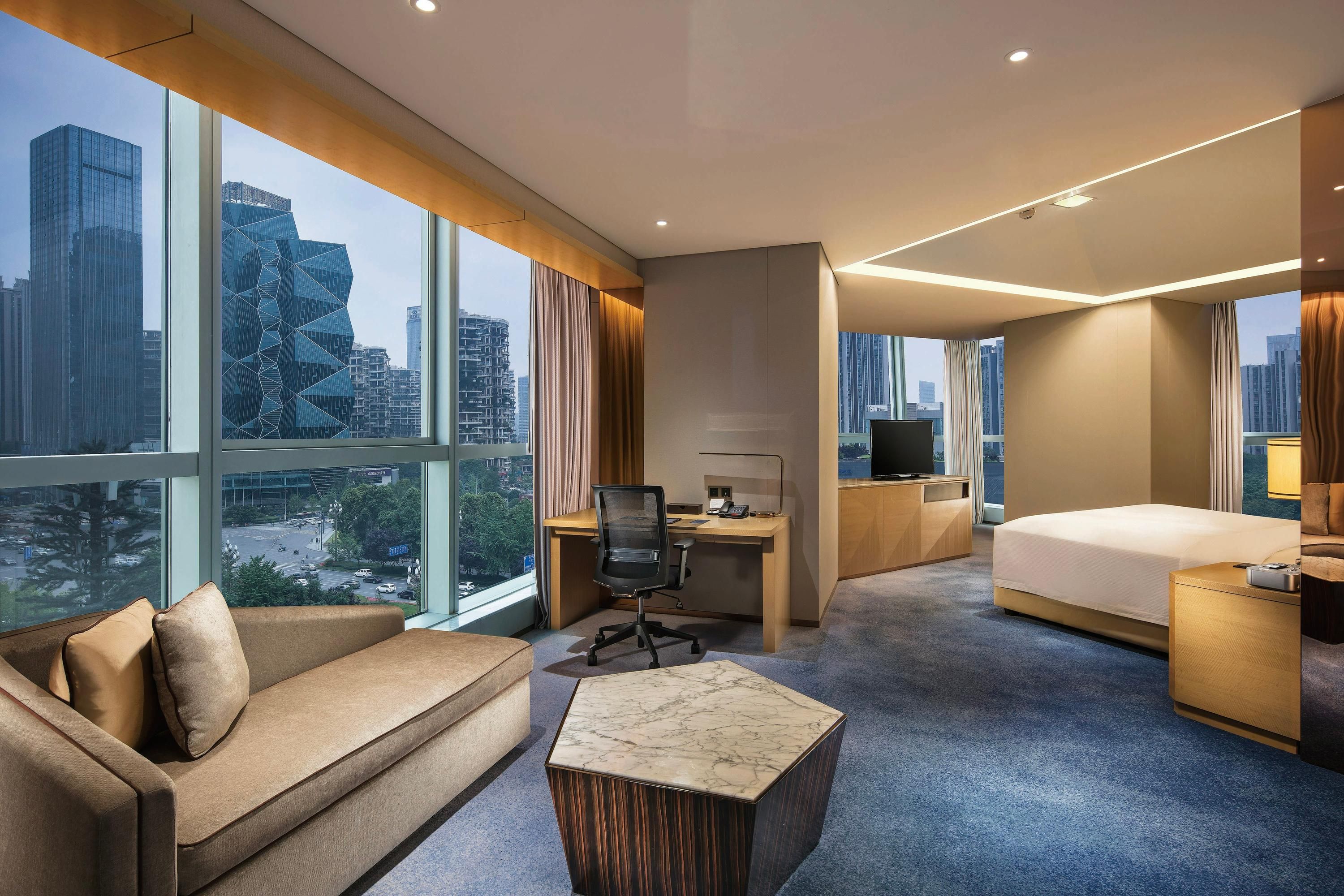 Hilton Chengdu - Chengdu - Schlafzimmer